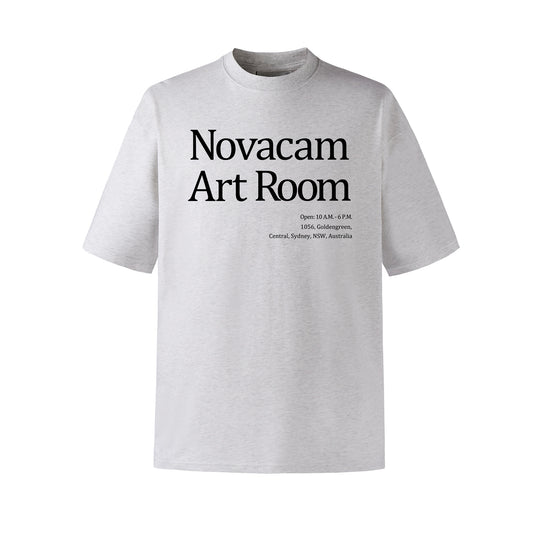NOVACAM Novacam Art Room Logo Print Tee | Face 3 Face