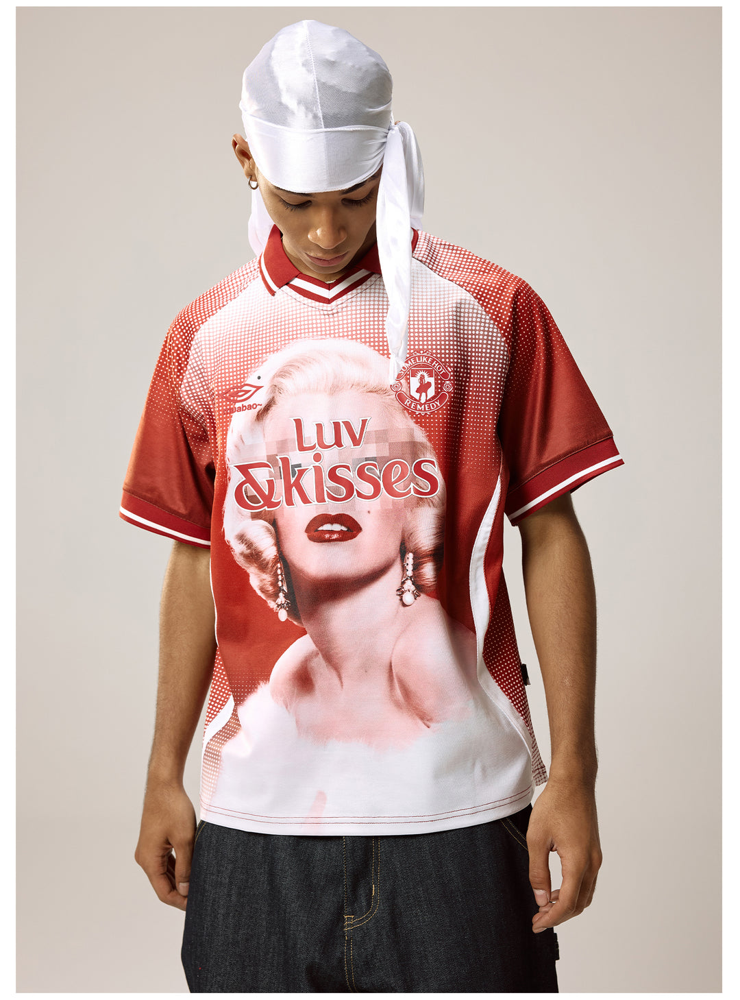 Remedy Luv & Kisses Soccer Jersey Polo Shirt | Face 3 Face