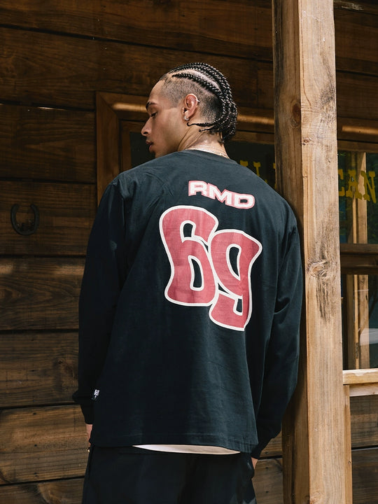 Remedy Crackle Print Long Sleeve Tee | Face 3 Face