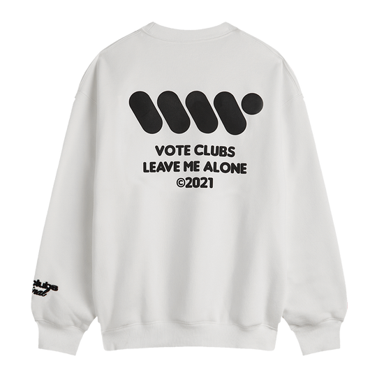VOTE VVVVOTE Basic Crew Neck Sweatshirt