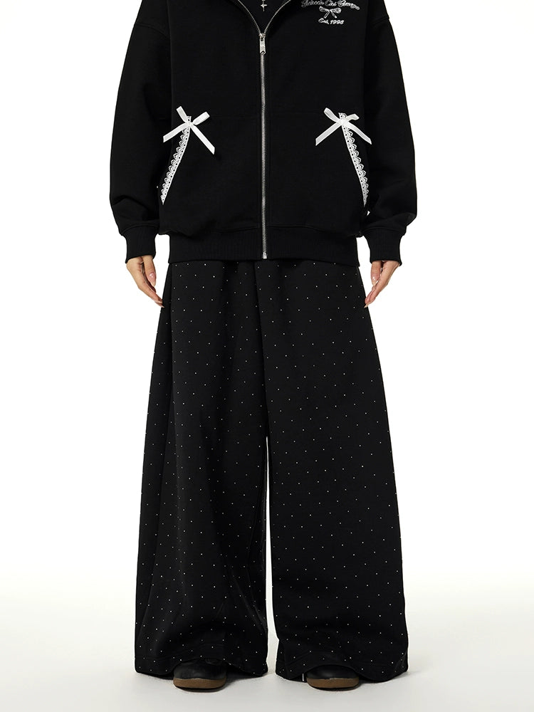 Achock Studded Baggy Sweatpants | Face 3 Face