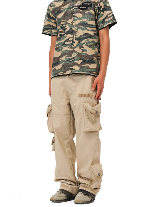 EVILKNIGHT(EK) 3D Multi Pocket Utility Cargo Pants | Face 3 Face