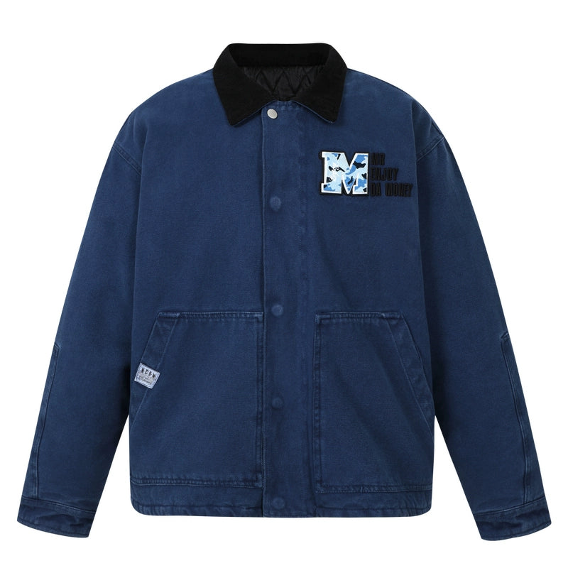 MEDM Camouflage Velcro Patch Detroit Jacket | Face 3 Face