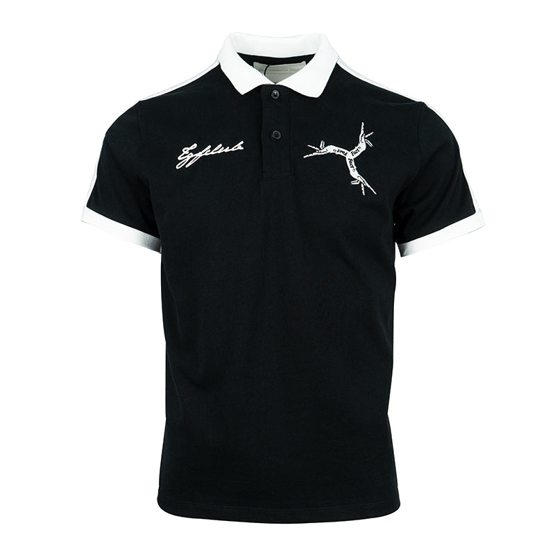 TGFCLUB Colorblock Embroidered Logo Slim Fit Polo | Face 3 Face