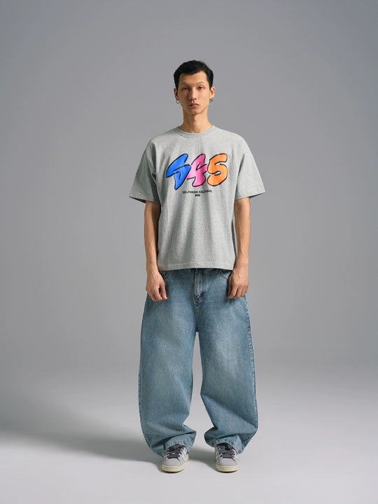 S45 Letter Graffiti Logo Tee | Face 3 Face