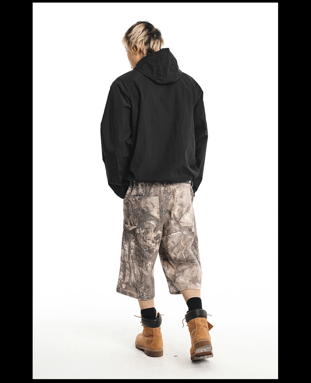 NOVACAM Tree Camouflage Work Baggy Shorts | Face 3 Face