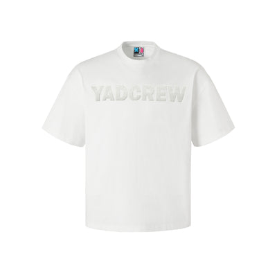 YADcrew Logo Bead Tube Embroidery Tee | Face 3 Face