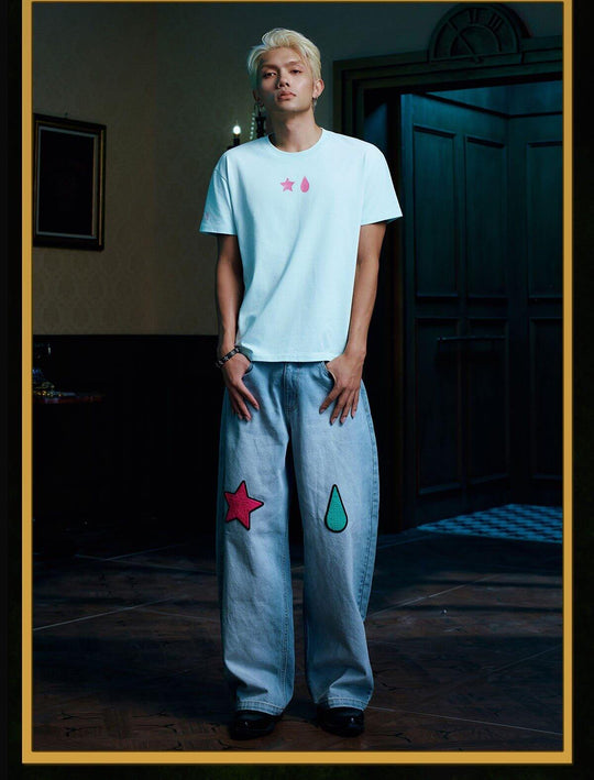 MEDM × HUNTER×HUNTER Icon and Spider Print Short Sleeve Tee | Face 3 Face