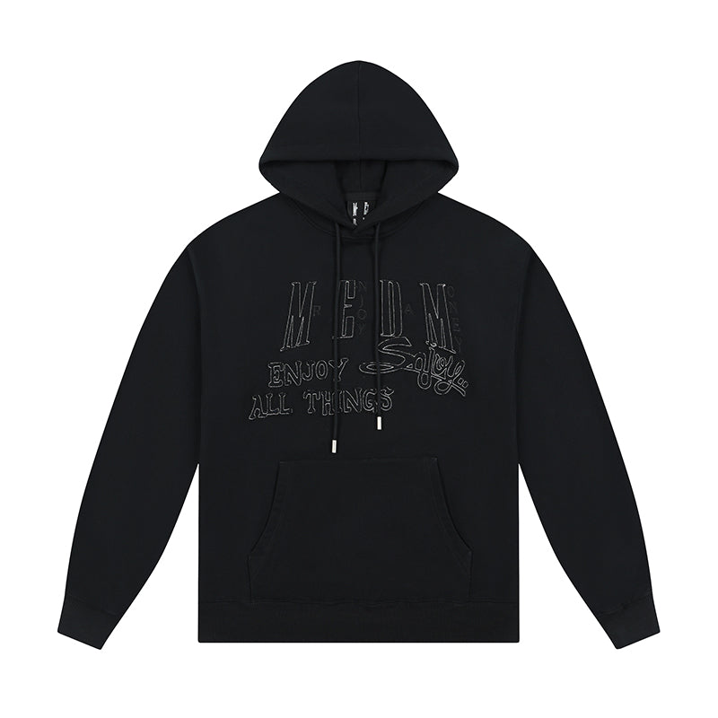 MEDM Letters Collage Hoodie