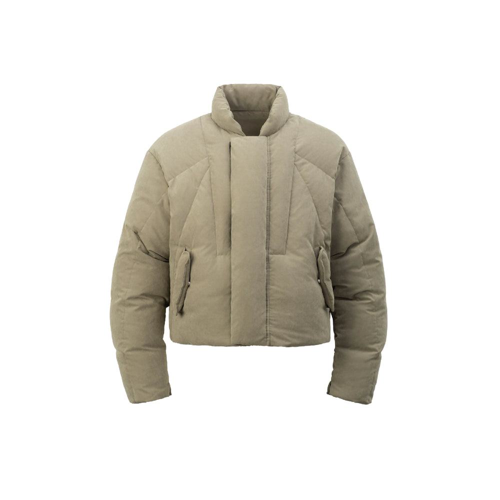 RUSURE Brushed Short Down Jacket | Face 3 Face