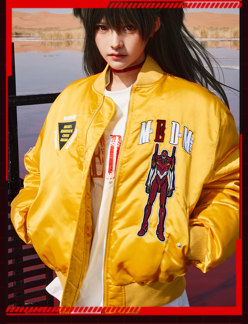 MEDM x EVA Unit-00, Unit-01, Unit-02 MA-1 Bomber Jacket | Face 3 Face