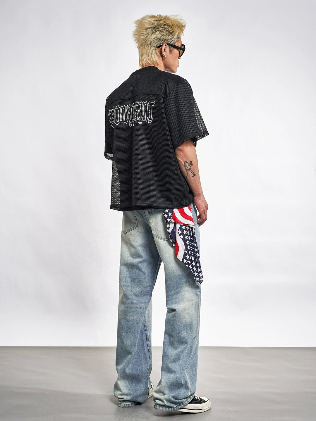 F3F Select Washed Whisker Light Blue Jeans | Face 3 Face