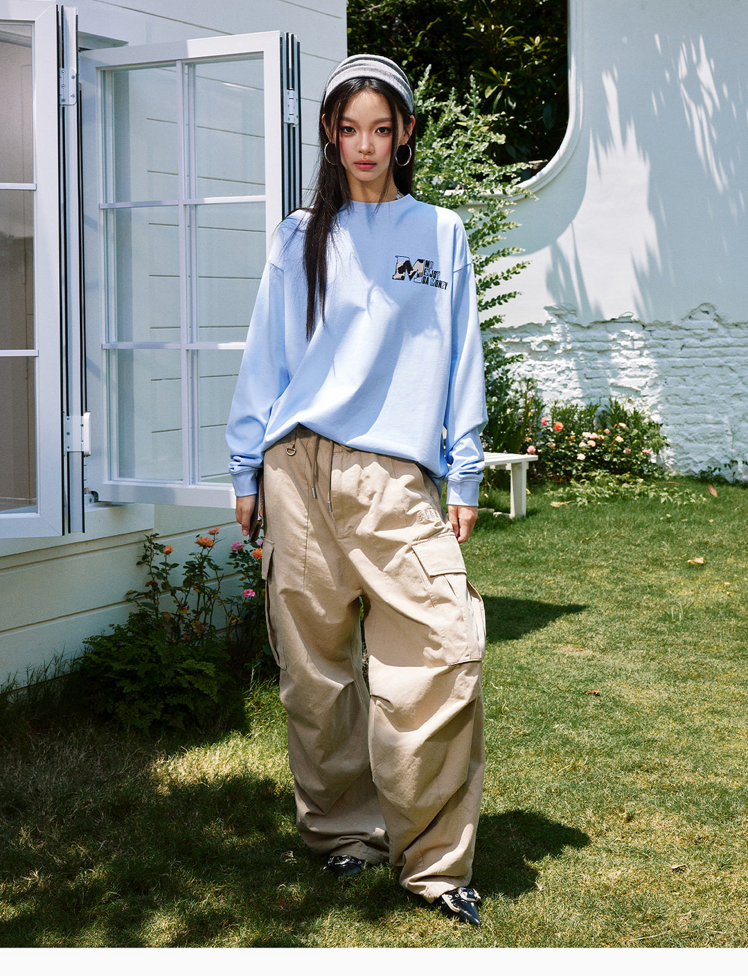 MEDM Animal Logo Long Sleeve Tee | Face 3 Face