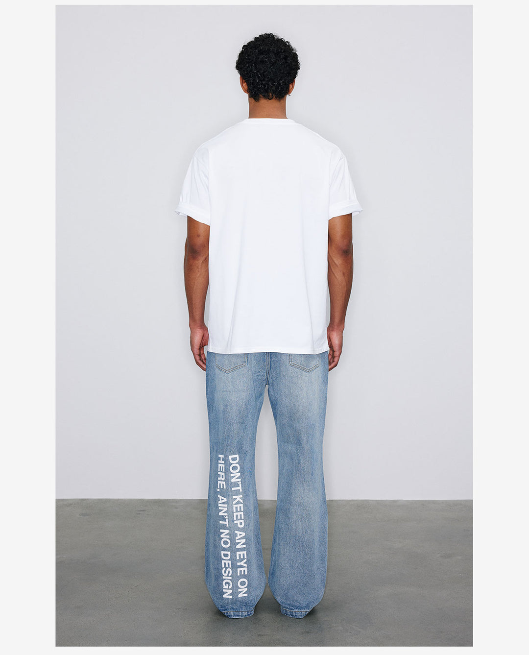 NOVACAM Enjoy Vintage Letter Print Tee | Face 3 Face