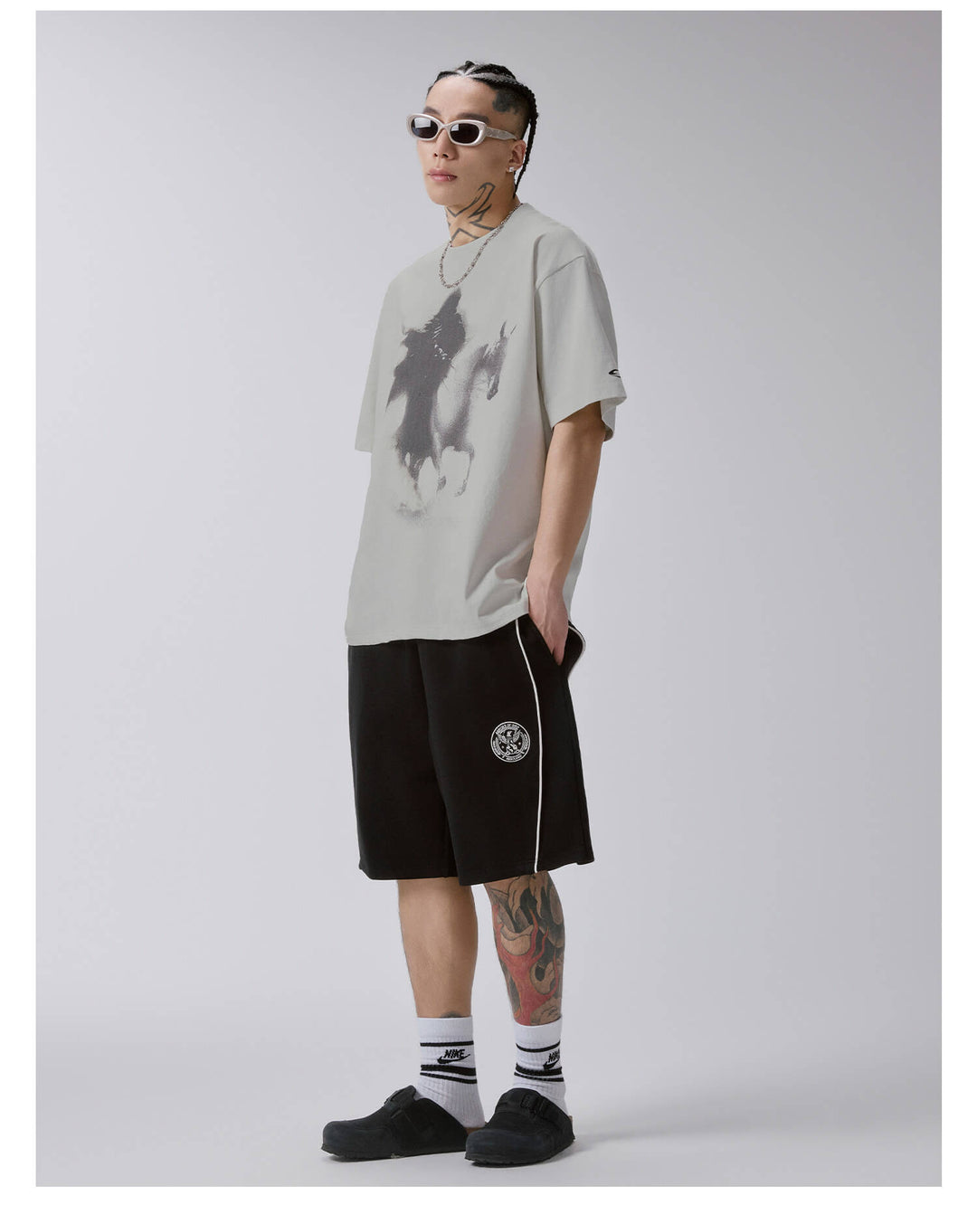 F2CE Phantom Rider Vintage Print Short Sleeve Tee | Face 3 Face