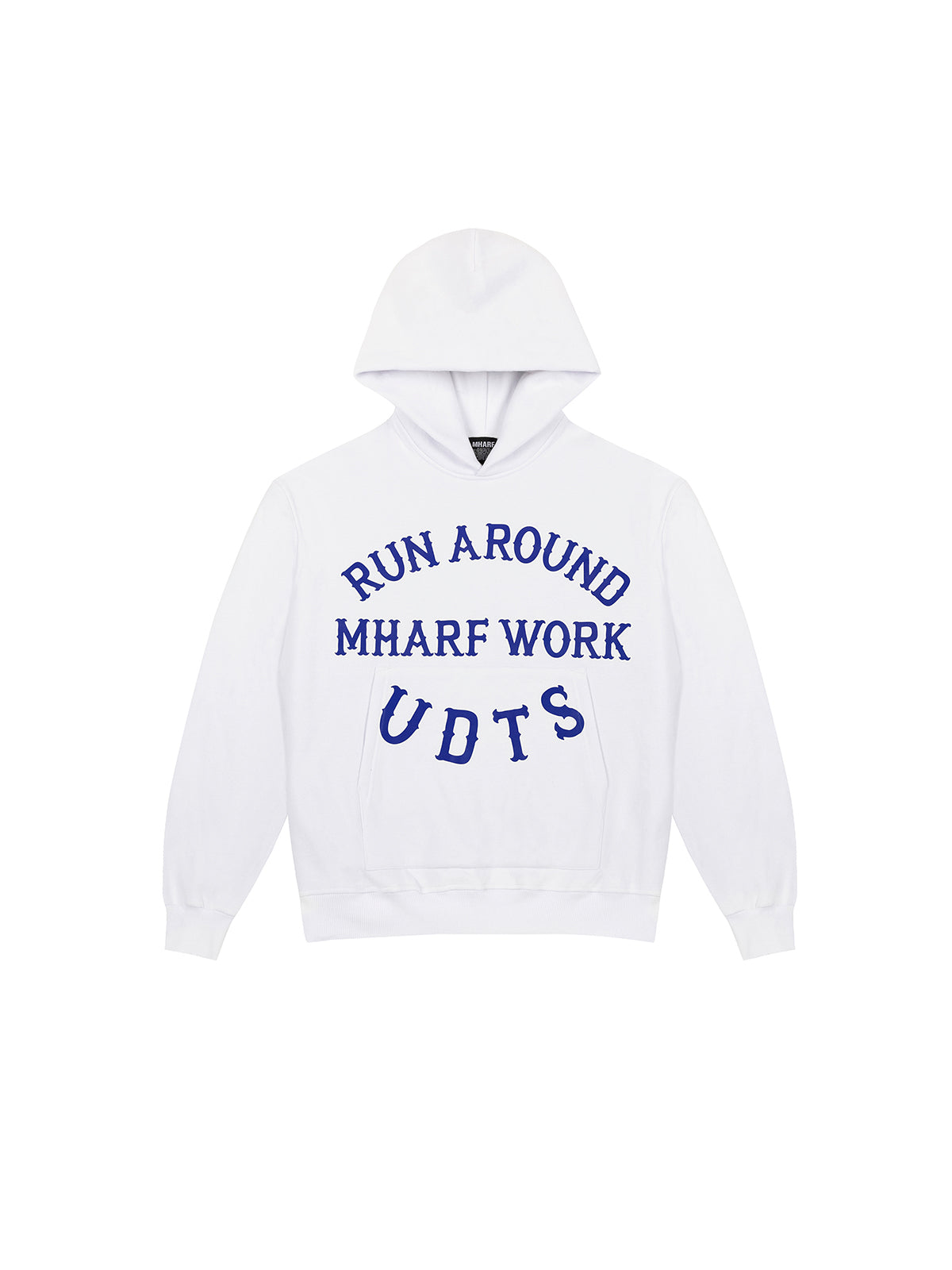 MHARF Printed Patchwork Hoodie | Face 3 Face