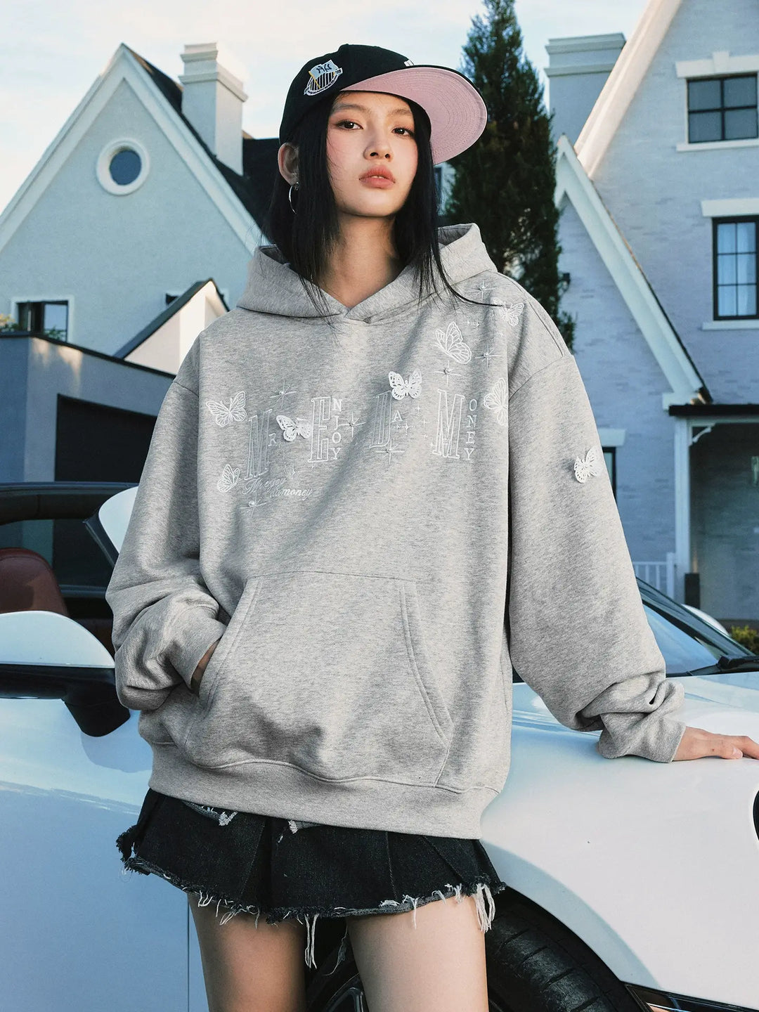 MEDM 3D Butterfly Logo Hoodie | Face 3 Face