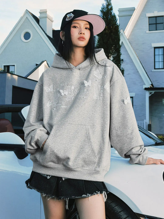 MEDM 3D Butterfly Logo Hoodie | Face 3 Face