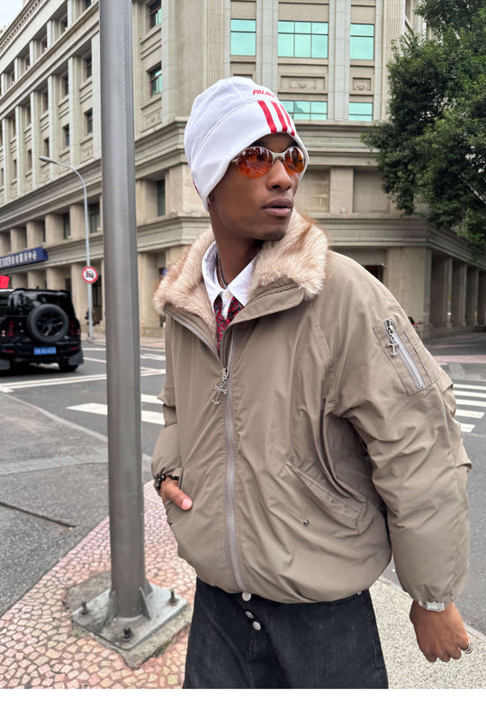 STEEPC Eco Faux Fur Lined Down Jacket | Face 3 Face