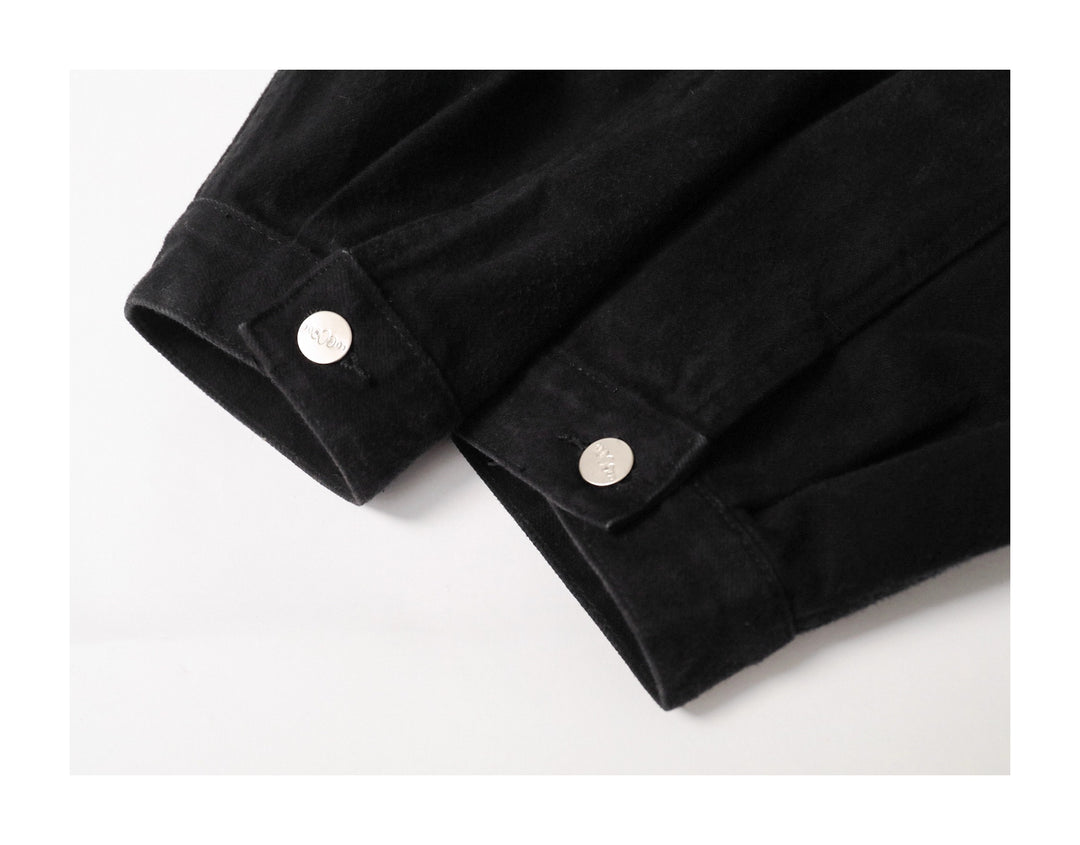 KARMANISTIC Diamond Studded Short Denim Jacket | Face 3 Face