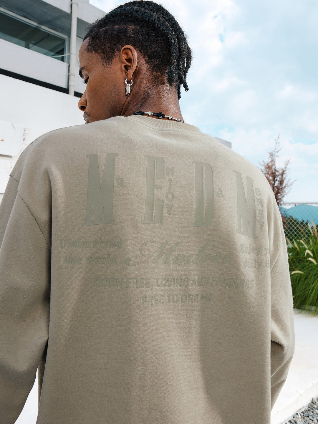 MEDM Basic Logo Comfort Temperature Long Sleeve Tee | Face 3 Face