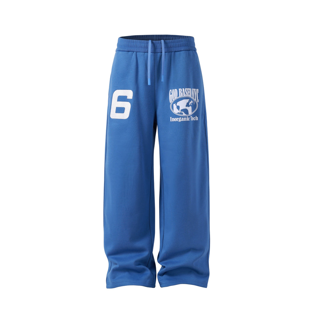 NOVACAM Flocking Print Baggy Sweatpants | Face 3 Face