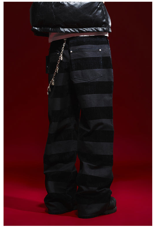 Remedy Prisoner Striped Pants | Face 3 Face