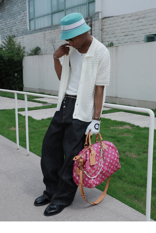 STEEPC Selvage Slash Detailed Button Machete Jeans | Face 3 Face