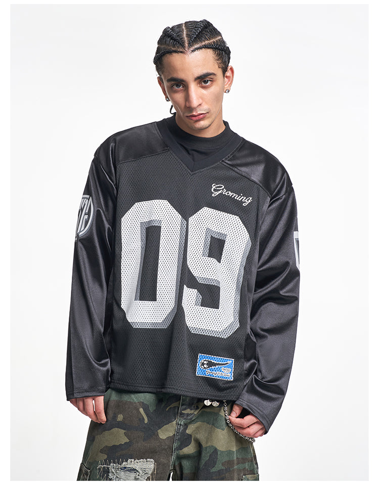 F3F Select 09 Graphic Mesh Long Sleeve Hockey Jersey | Face 3 Face