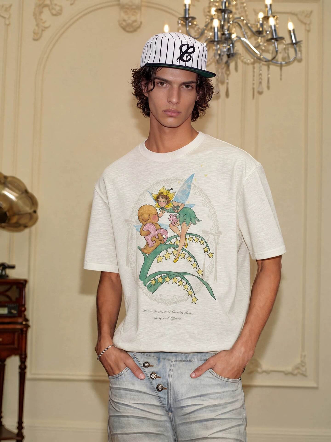 YADcrew Puppy and Fairy Print Tee | Face 3 Face