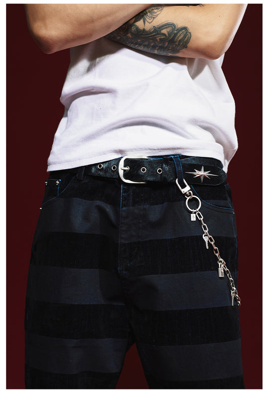 Remedy Prisoner Striped Pants | Face 3 Face