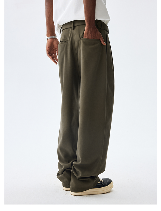 MEDM M-Shaped Belt Loop Suit Pants | Face 3 Face