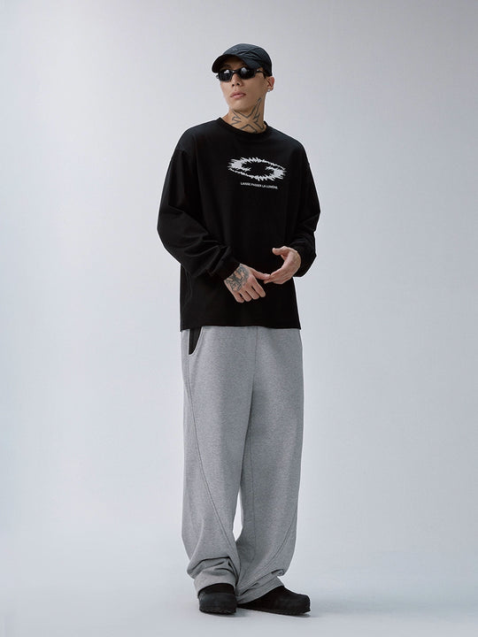 F2CE Thorn Print Logo Long Sleeve Tee | Face 3 Face