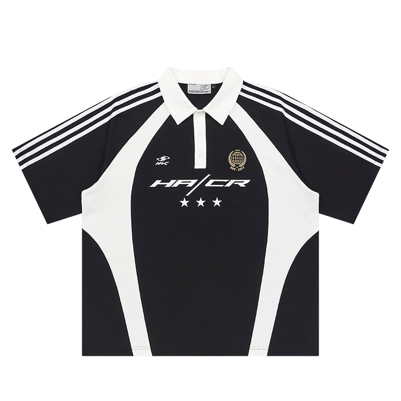 Harsh and Cruel Vintage Jersey Training Polo Shirt