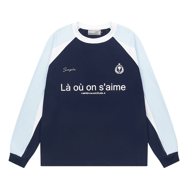 Harsh and Cruel Jersey Raglan Long Sleeve Tee