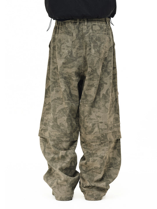 NOVACAM Multi Pocket Camouflage Utility Baggy Pants | Face 3 Face