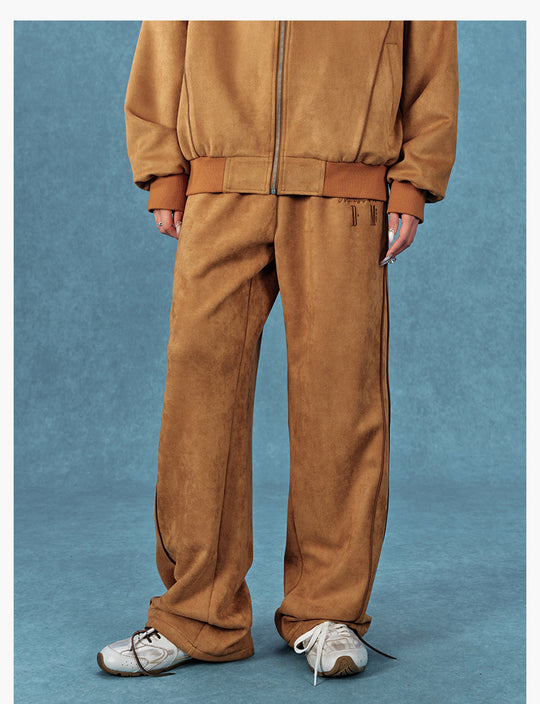 MEDM Suede Track Pants | Face 3 Face