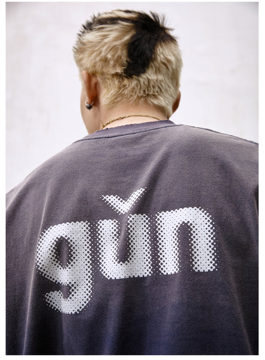 Remedy Dot Print Washed Tee | Face 3 Face