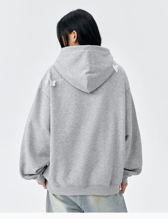 MEDM 3D Butterfly Logo Hoodie | Face 3 Face