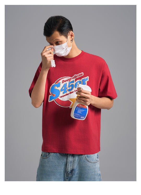 S45 Graffiti Vintage Print Tee | Face 3 Face