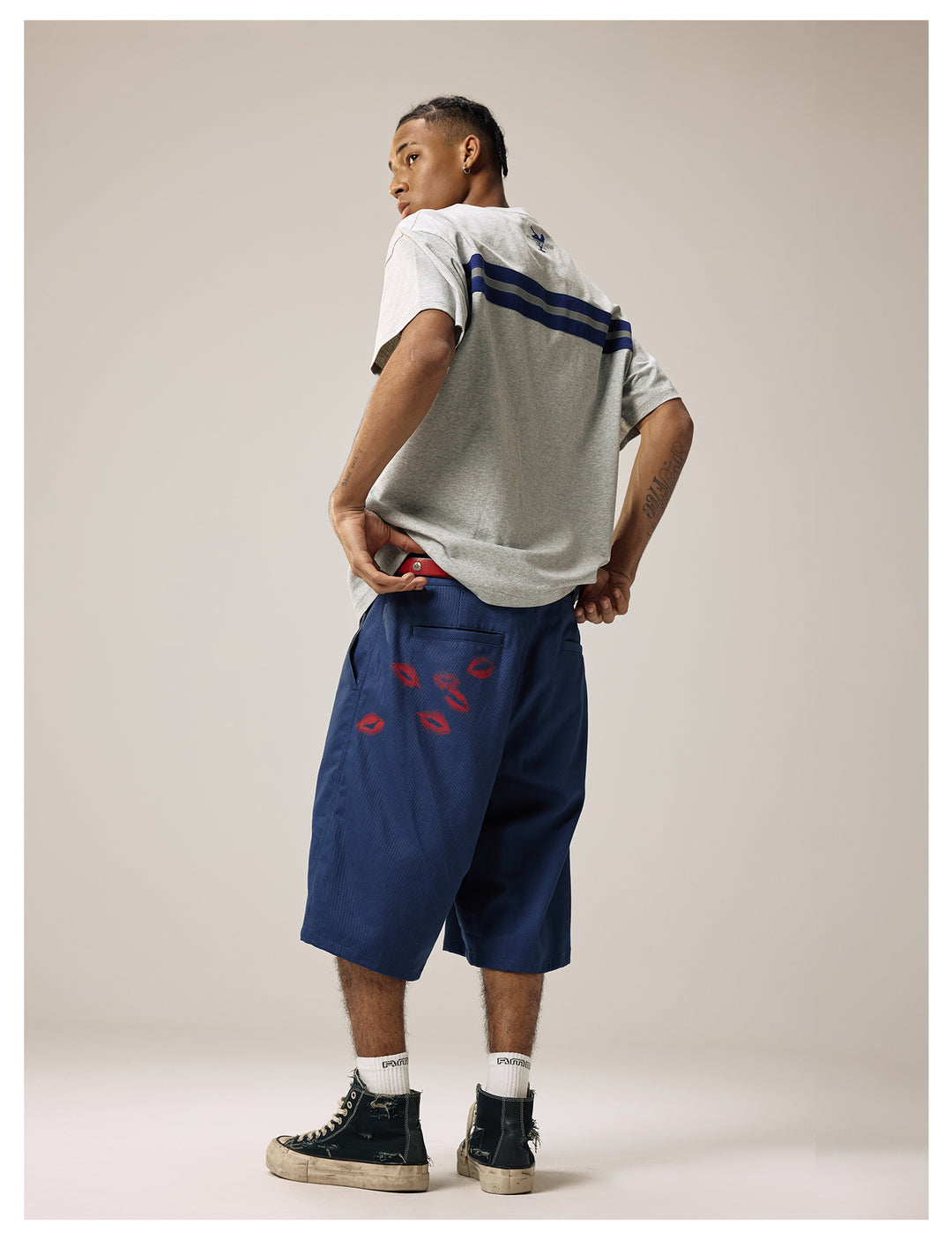 Remedy Kiss Mark Work Shorts | Face 3 Face