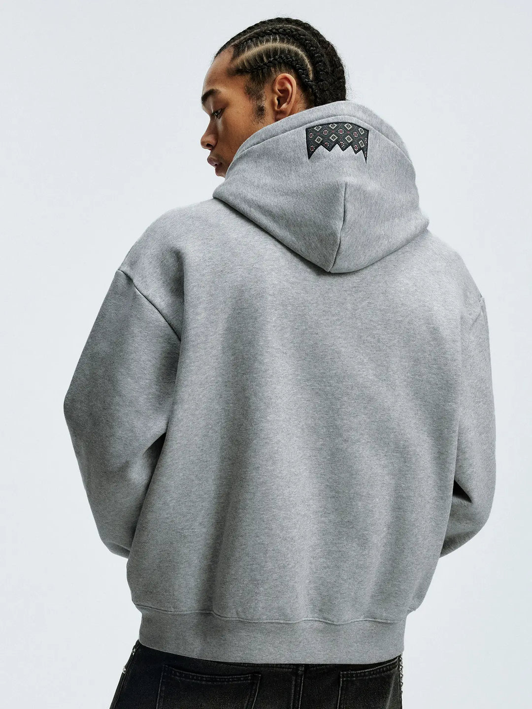 MEDM Ethnic Patchwork Hoodie | Face 3 Face