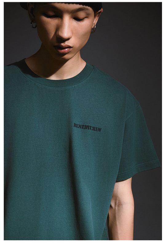 Remedy Military Stencil Print Tee | Face 3 Face