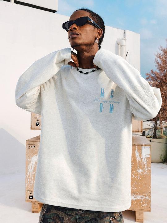 MEDM Basic Logo Comfort Temperature Long Sleeve Tee | Face 3 Face