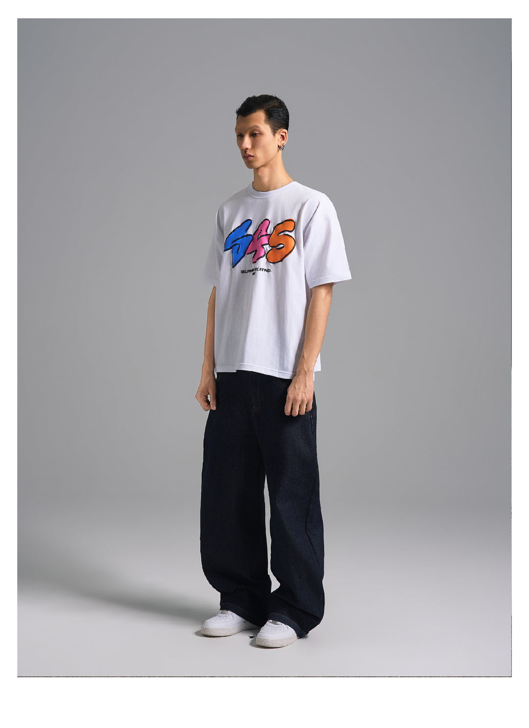 S45 Letter Graffiti Logo Tee | Face 3 Face