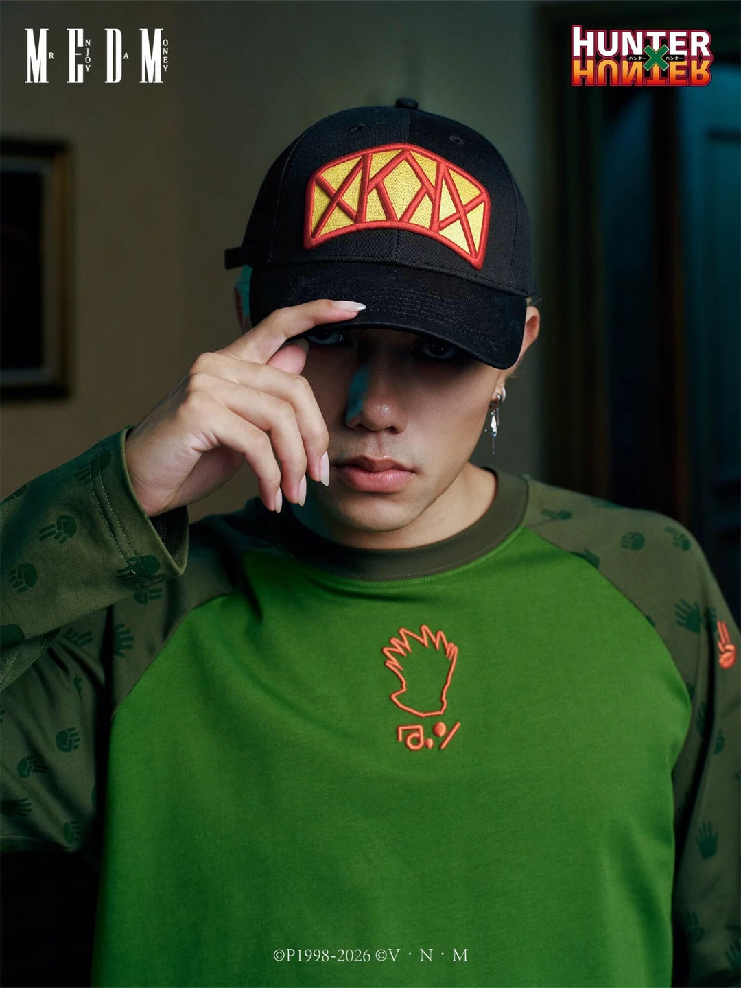 MEDM × HUNTER×HUNTER Killua Baseball Cap | Face 3 Face