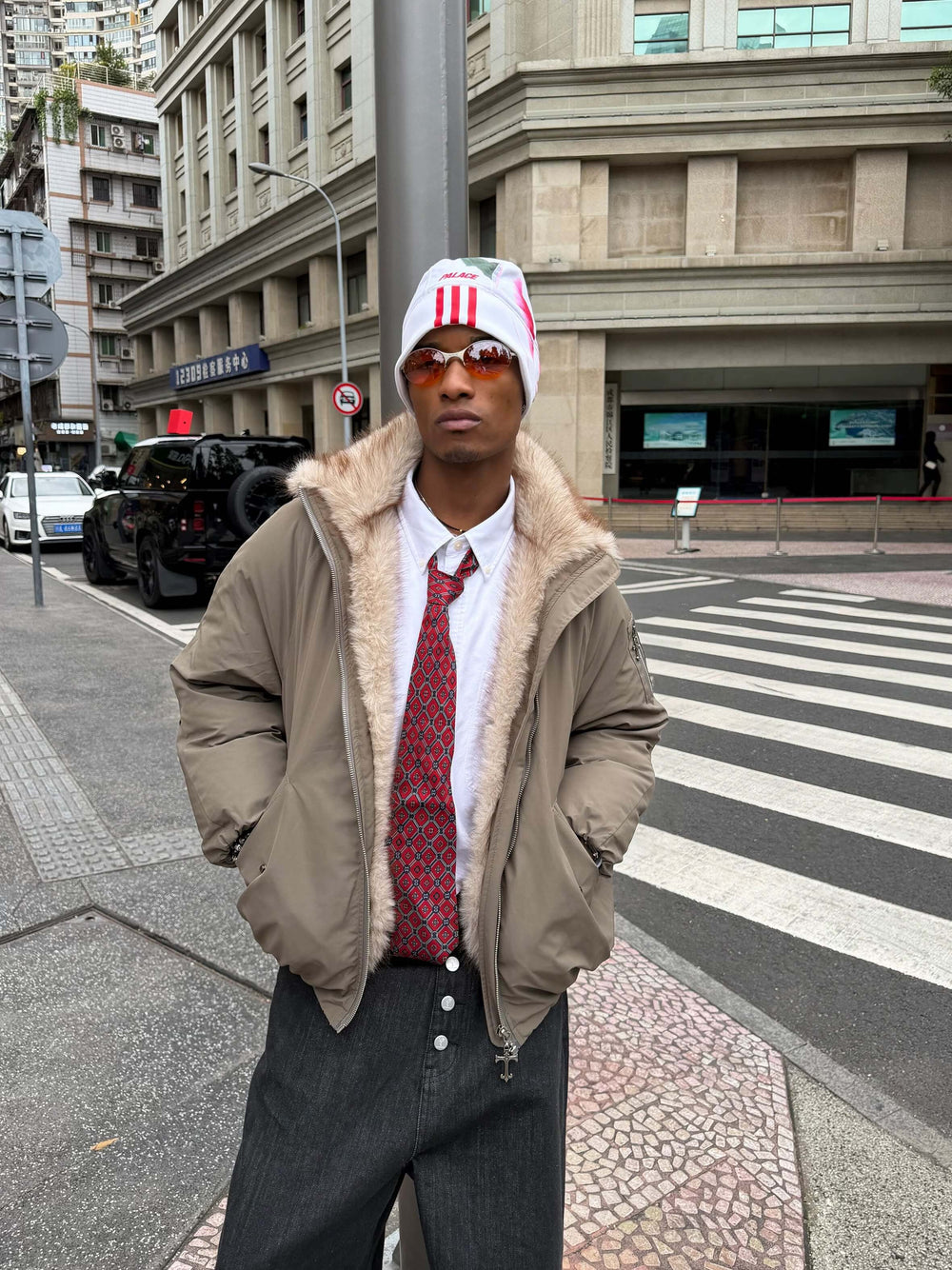 STEEPC Eco Faux Fur Lined Down Jacket | Face 3 Face