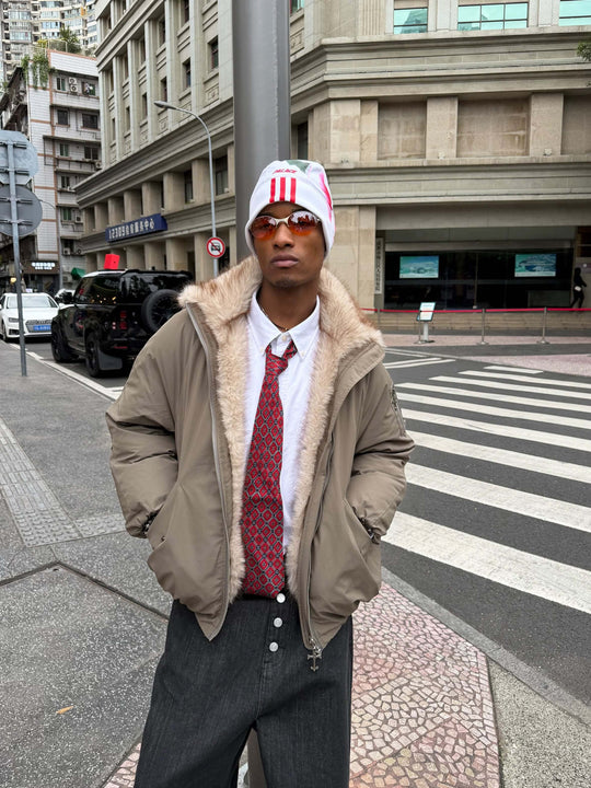 STEEPC Eco Faux Fur Lined Down Jacket | Face 3 Face