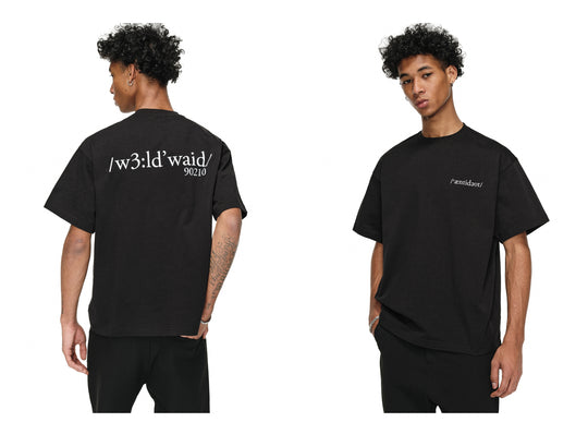 ANTIDOTE Phonogram Symbol Printed Tee | Face 3 Face