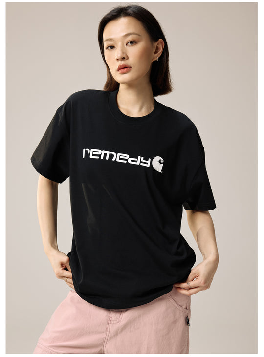 Remedy Biceps Inspired Letter Print Tee | Face 3 Face